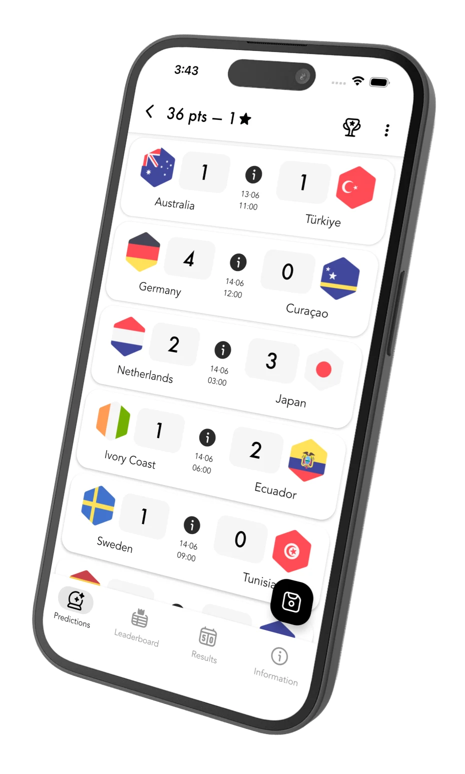 Sifnos app screenshot